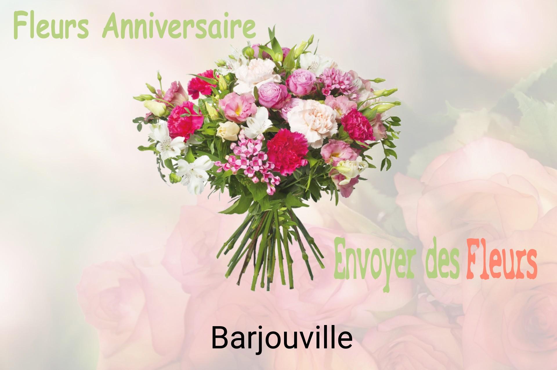 Bouquet de fleurs d’anniversaire livré à Barjouville